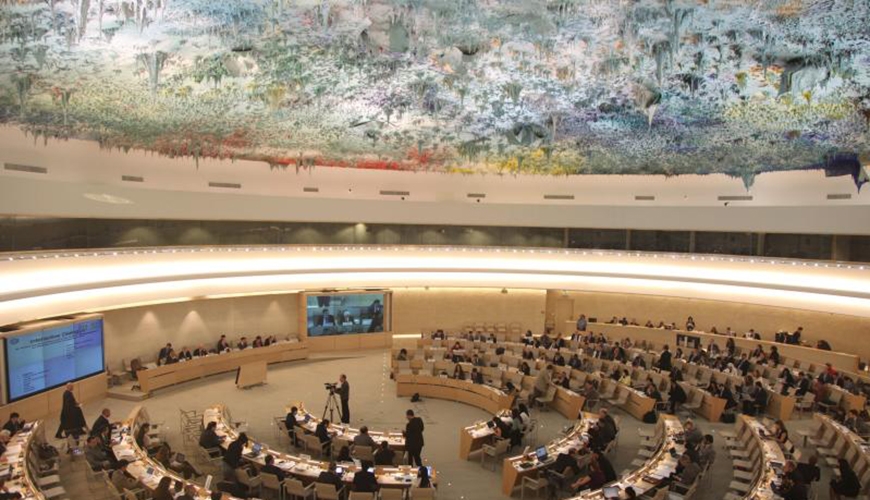 UNHCHR council chamber