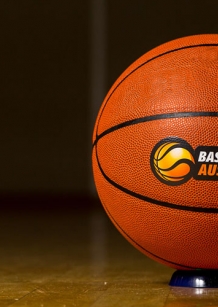 Basketball Australia branded basketball
